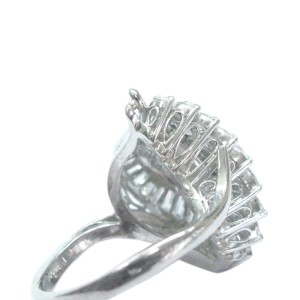 Platinum Diamond Ring Size 6.75