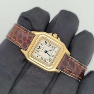 Cartier Panthere 8057929 18K Yellow Gold Ladies Watch