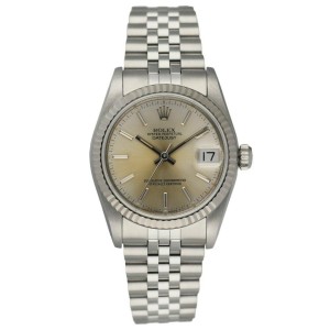 Rolex Datejust 68274 Stainless Steel Midsize Watch