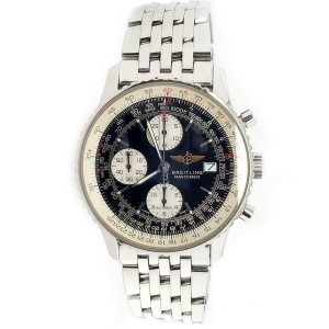 Breitling Old Navitimer II 41.5mm Chronograph Steel Watch 