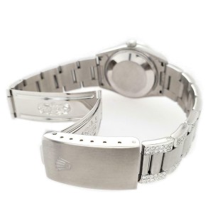Rolex Datejust 31mm 3.5ct Diamond Bezel/Lugs/Bracelet/Green MOP Dial Steel Watch
