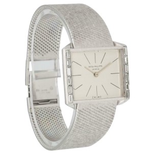 Patek Philippe 3506/3 18K White Gold Vintage Diamond Bezel Ladies Watch