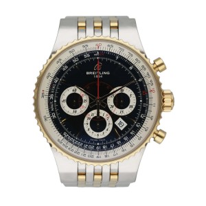 Breitling Montbrillant 47 Limited Edition Two-tone Mens Watch 