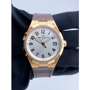 Vacheron Constantin Overseas  Diamond Rose Gold Mens Watch