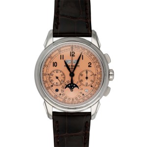 Patek Philippe Grand Complications Salmon Dial Mens Watch