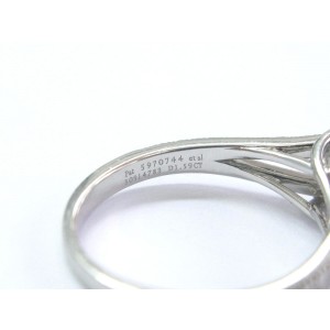 Tiffany & Co Platinum Lucida Diamond Split Shank Engagement Ring 1.71Ct I-VVS2