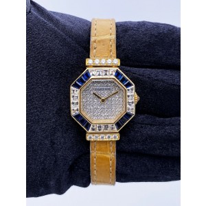 Cartier Paris Andine  Diamond Sapphire Ladies Watch