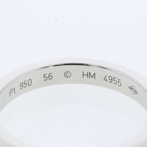 CARTIER 950 Platinum C de Cartier Wedding Ring LXGBKT-1042