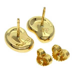 Tiffany & Co 18K Yellow Gold Bean Earring QJLXG-2521