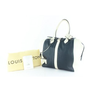 Navy Leather Speedy North-South 11LZ1130