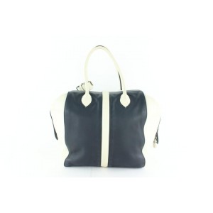 Navy Leather Speedy North-South 11LZ1130