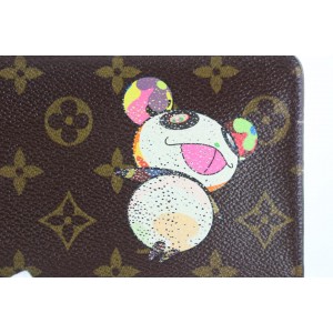 Louis Vuitton Monogram Murakami Panda Zippy Long Wallet 230551