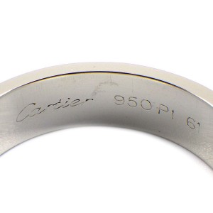 Cartier 950 Platinum Love US 9.5 Ring LXWBJ-850