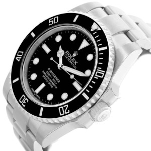 Rolex Submariner 114060 Non Date Mens Steel Black Dial Mens Watch 