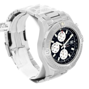 Breitling Colt A13388 Automatic Chronograph Black Dial 44mm Mens Watch 