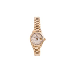 rolex oyster perpetual datejust 18k womens
