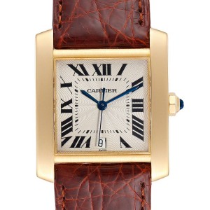 Cartier Tank Francaise Large Yellow 
