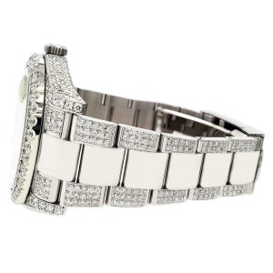 Rolex Datejust II 41mm 10.3CT Diamond Bezel/Case/Bracelet
