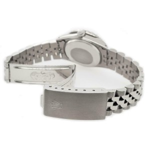 Rolex Datejust 31mm 2.95ct Diamond Bezel/Lugs/Aqua Blue Dial Steel Midsize Watch