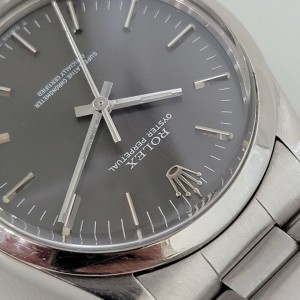 Mens Rolex Oyster Precision 1002 Air King 34mm Automatic 1980s w Tag RJC104