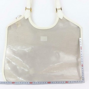 Louis Vuitton Clear Translucent Epi Baia Plage Tote with Pouch 871018