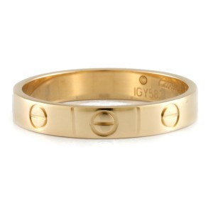 CARTIER 18k Yellow Gold Ring LXKG-620