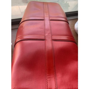 Louis Vuitton x Supreme LV Supreme Red Epi Keepall Bandouliere 45