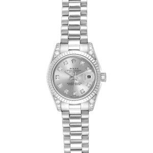 Rolex President Crown Collection White 