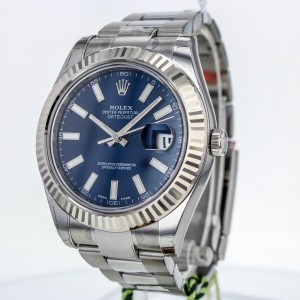 Rolex DateJust II 116334 41mm Stainless Steel/18K White Gold Watch