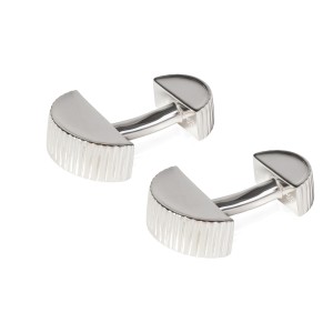 Tiffany & Co Coin Edge Sterling Silver Cufflinks