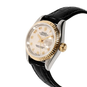 Rolex Datejust Women's Watch in 18kt Stainless Steel/Yellow Gold