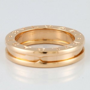 BVLGARI 18K Pink Gold Ring US 