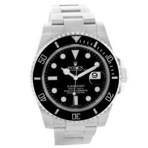 Rolex Submariner Steel 116610 Ceramic Bezel Mens Watch