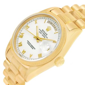 Rolex Day-Date 18078 18K Yellow Gold Automatic 36mm Mens Watch 