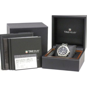 Tag Heuer Aquaracer CAF101A Chronograph Grand Date Stainless Steel Quartz 44mm Mens Watch 