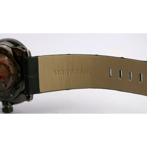 MONTBLANC TIMEWALKER BLACK STEEL & GOLD 43 mm AUTOMATIC WATCH 