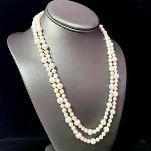 Akoya Pearl Necklace 14k Gold 42" 8.5 mm Certified $5,950 116392