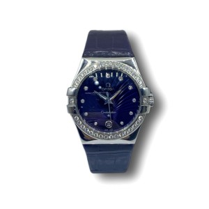 Omega Constellation 35mm Diamond Ladies Watch 
