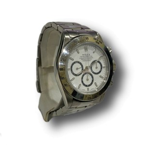 Rolex Daytona Zenith Cosmograph, 40mm, Stainless Steel, White Dial, 16520