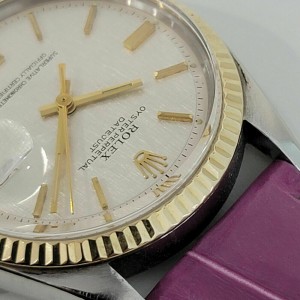 Mens Rolex Oyster   36mm 14k Gold SS Automatic 1970s Vintage RJC178P
