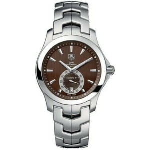 TAG HEUER LINK AUTOMATIC CALIBRE 6 MEN'S BROWN SWISS WATCH