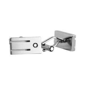 Montblanc Stainless Steel Rings Cufflinks 