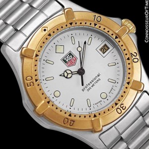 Tag Heuer Proofessional 2000 Mens Diver Watch, 964.013F - SS & 18K Gold Plated