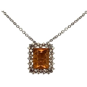 Diamond Opal Necklace with Ring Pendant 18k Gold 11 TCW Certified $14,950 914672