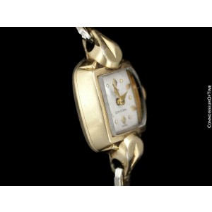 1955 Omega Vintage Ladies Gold Plated Watch - OWNED & WORN BY LORETTA YOUNG