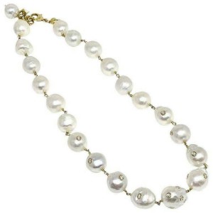 South Sea Pearl Diamond Necklace 18K Gold 13.4mm 16.5" Certified $14,200 822106