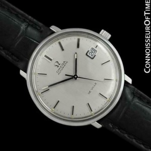 1970 OMEGA DE VILLE Vintage Mens Cal. 565 SS Steel Watch - Mint with Warranty