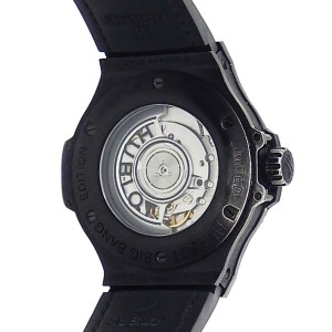 Hublot Big Bang Broderie Stainless Steel Auto Black Watch 