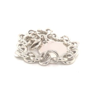 Tiffany & Co Estate Bracelet Sterling Silver 8" TIF38
