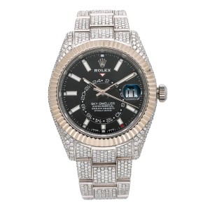 Rolex Sky-Dweller 326934 42MM Black Dial With Stainless Steel Oyster Bracelet